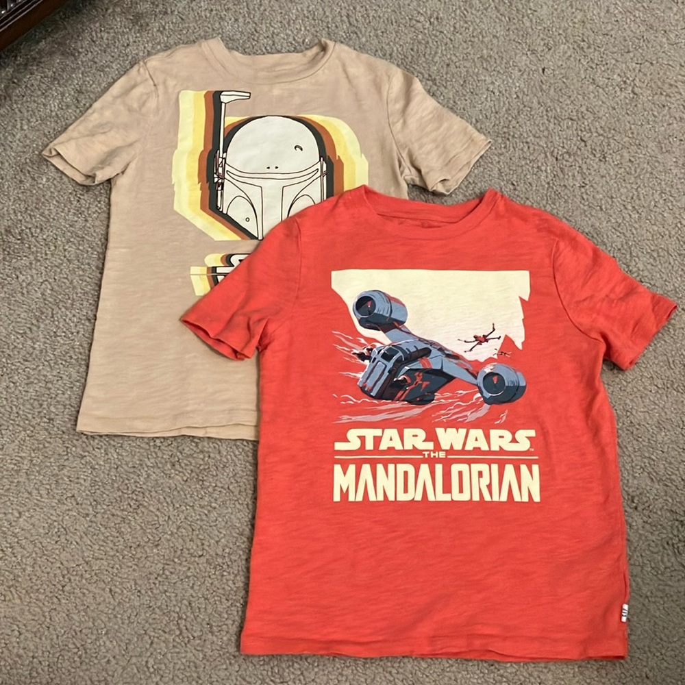 Boys Star Wars tshirt bundle